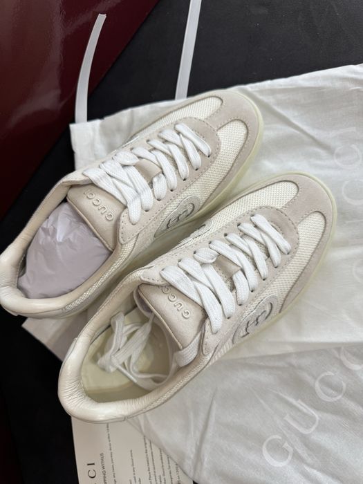 Tenesi Gucci G74 - piele naturala/canvas/marime 36/full box