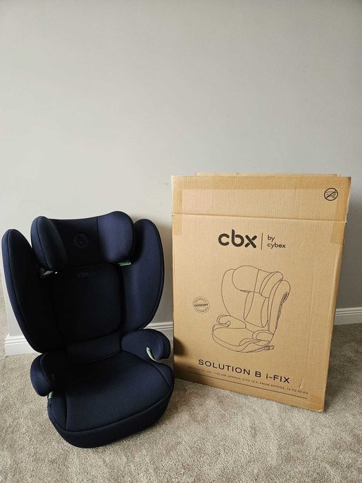 Scaun auto pentru copii Cybex Silver Solution B i-fix, Albastru