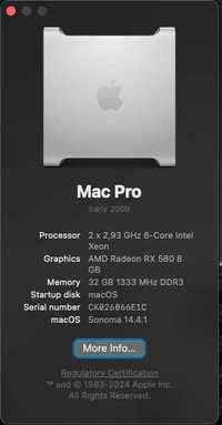 Mac Pro 5.1  Sonoma + Windows