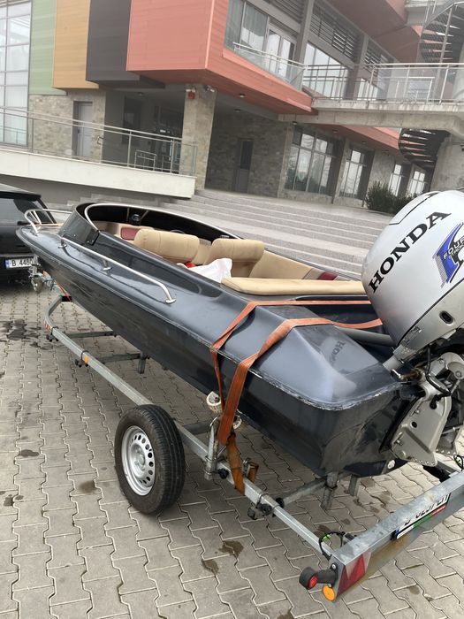 Лодка fletcher mustang 4.90м