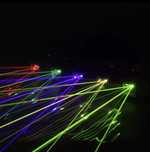 Laser disco albastru,verde,galben,rosu,mov