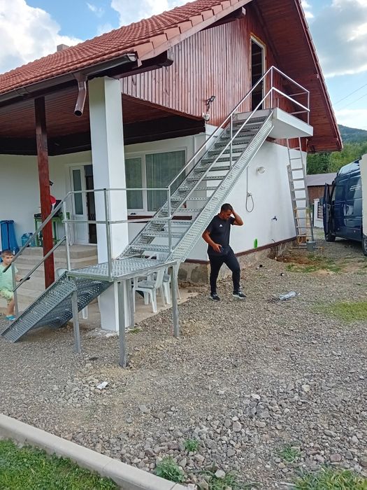 Scara metalica zincata 4mm facem și pe comanda