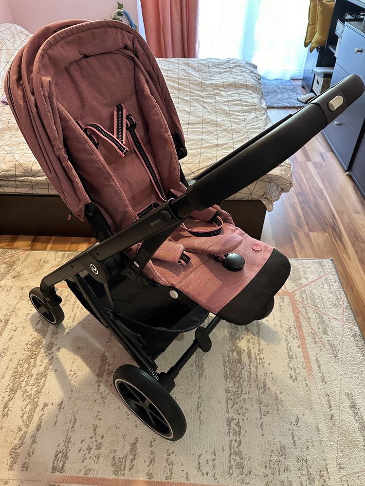 Cybex Balios S Lux Magnolia Pink+зимен чувал