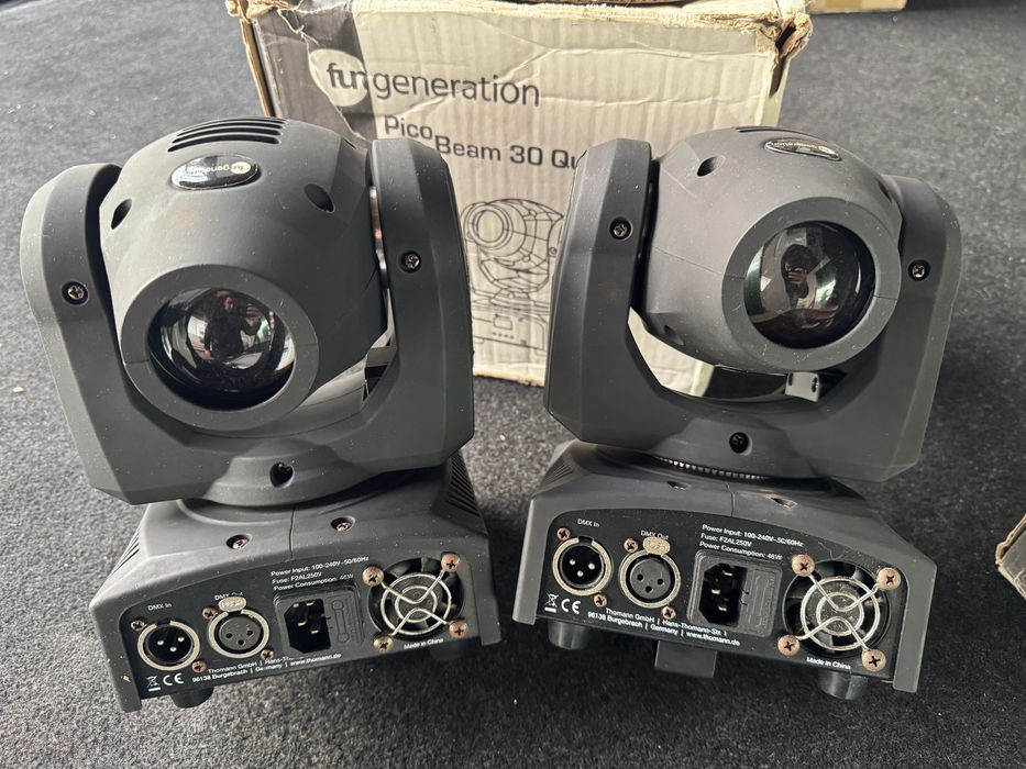 Vans 2 buc Mini Moving Head Fun Generation Pico Beam Led 30W RGBW