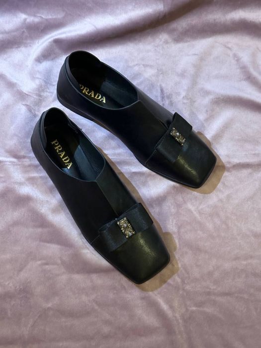 Туфли кожаные prada