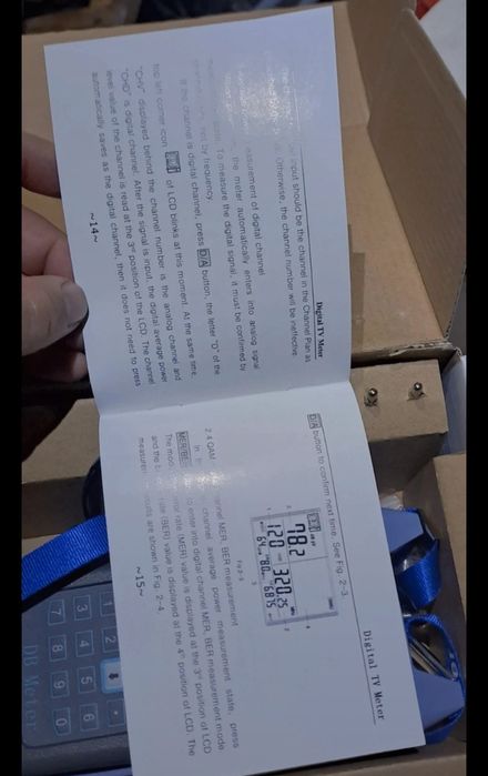 Aparat măsură CATV, analogic , digital