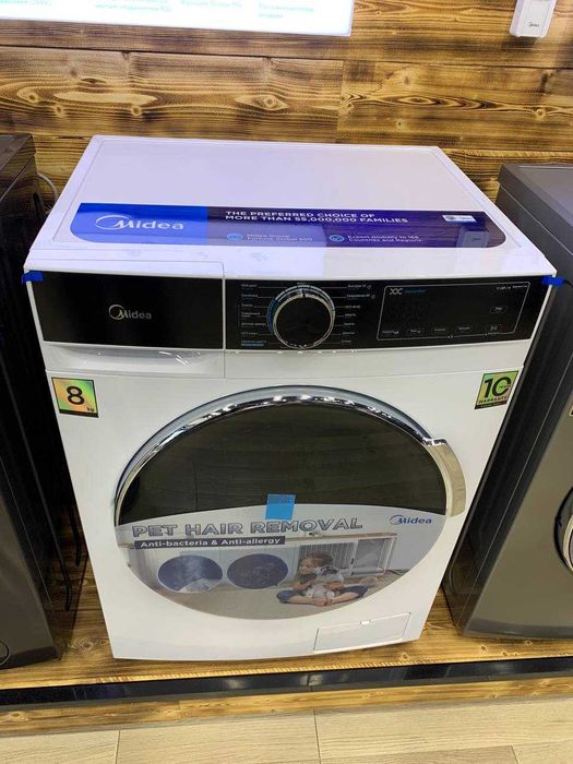 Premium модель Стиральная машина Midea MFA01W80B/W‑C -8 кг + ДОСТАВКА