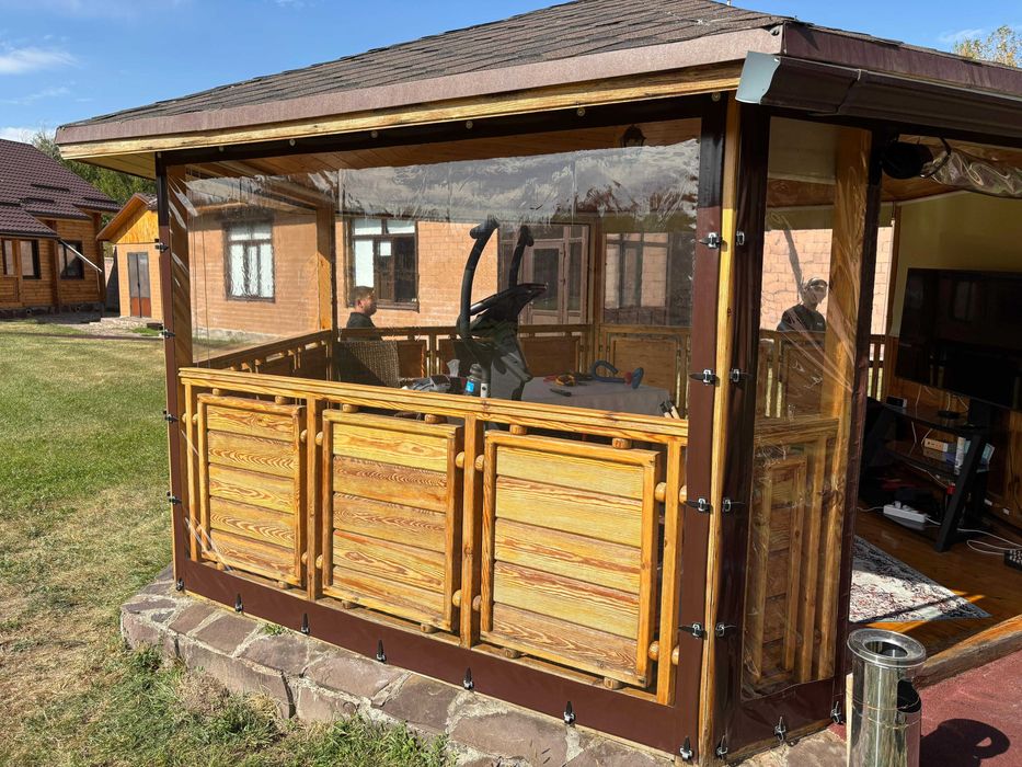 Мягкие окна, ПВХ окна, Мягкие стекла, прозрачные окна для террас