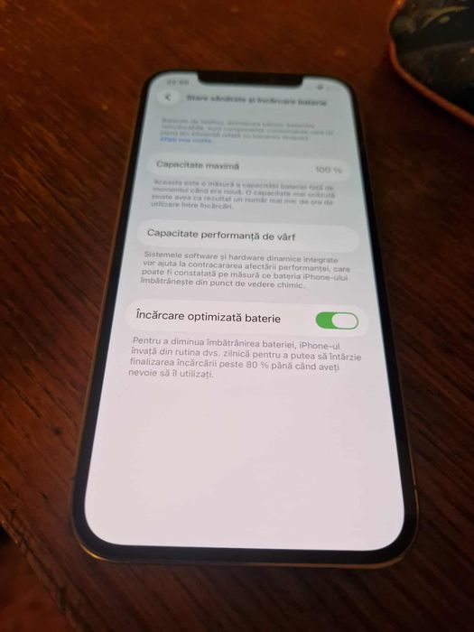 Iphone 12 pro 256gb gold baterie 100% impecabil