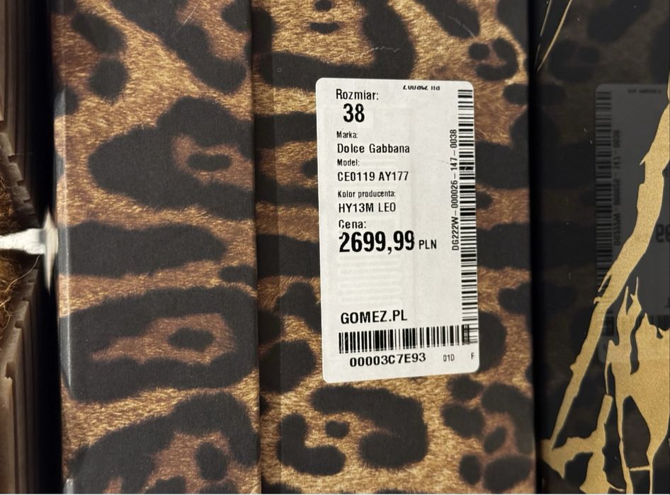 Оригинални нови еспадрили D&G 38 размер