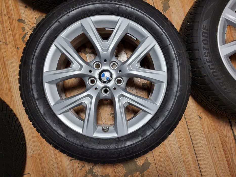 Bmw 17" 5x120 X1 X2 оригинални лети джанти Бмв 205/60/17
