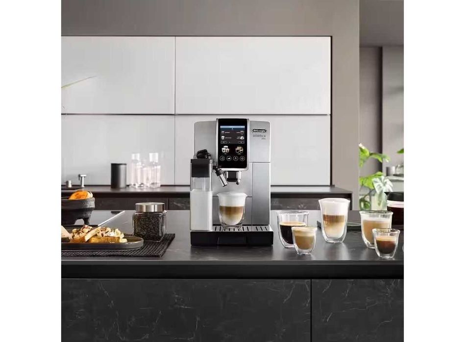 DeLonghi Кофемашина ECAM 380.85.SB Dinamica Plus 3 года гарантия