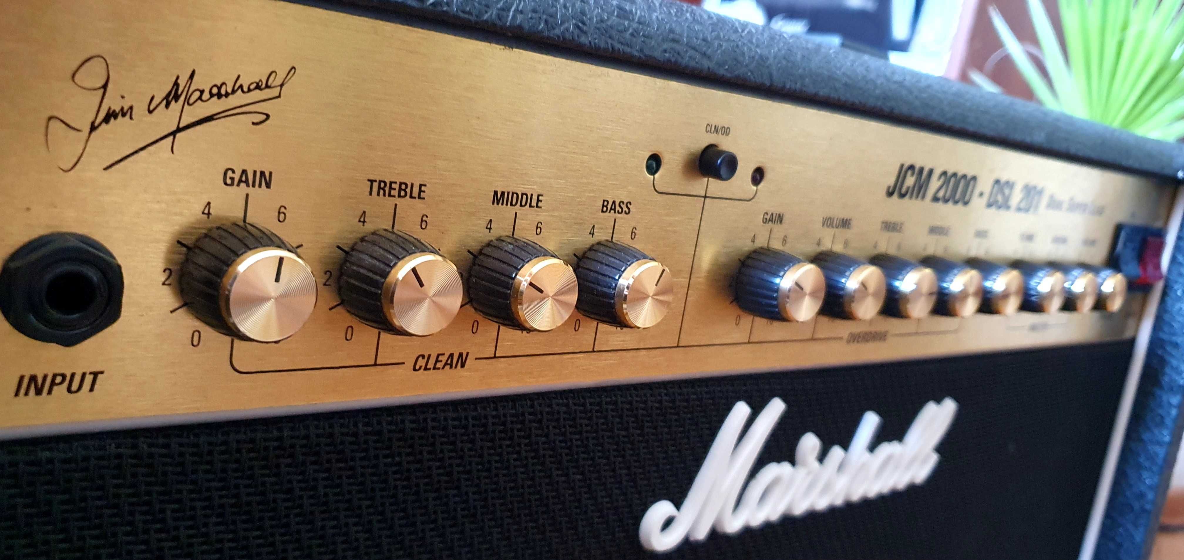 Marshall JCM 2000 DSL 201 Dual super leaf лампово комбо кабинет