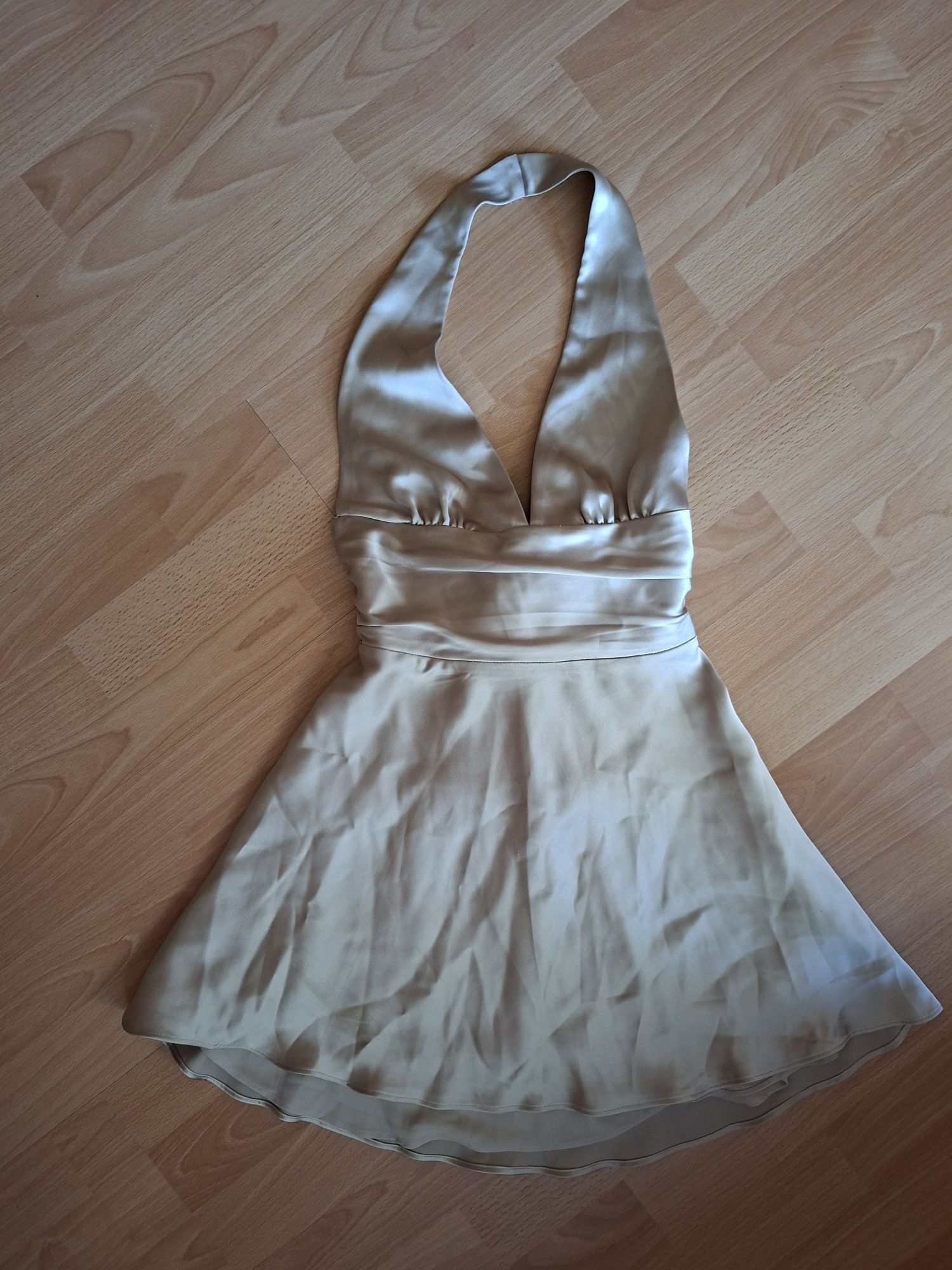 Сатенена рокля Zara