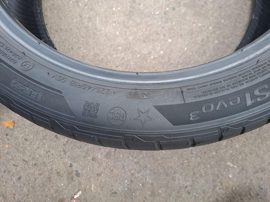1бр. 225/45/18 Hankook Ventus S1 Evo