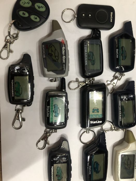 Пульты для автосигнилизаций