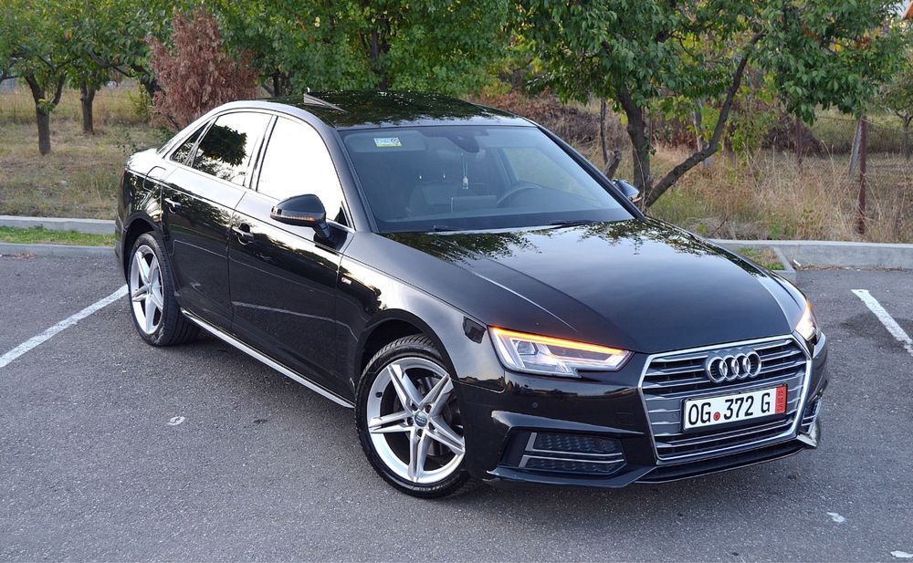 Audi A4 S.Line.ceasuri plasma.trapa.Led.camera spate.clima spate.