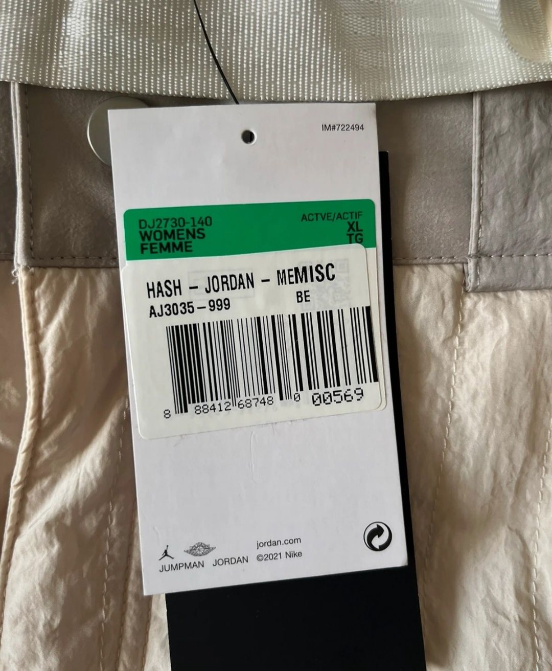 Vand pantaloni Jordan, marimea  xl