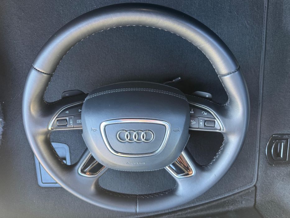 Volan Audi A8  A4 A6 A7 cu airbag in piele