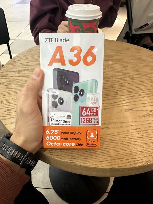 Телефон ZTE Blade A36