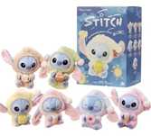 Labubu Stitch Miniso Eat Something Before Sleep, Лабубу Стич Минисо
