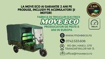 Bicicleta 3 roti omologata Cargo 500 EEC 60V-45AH / optional prelata