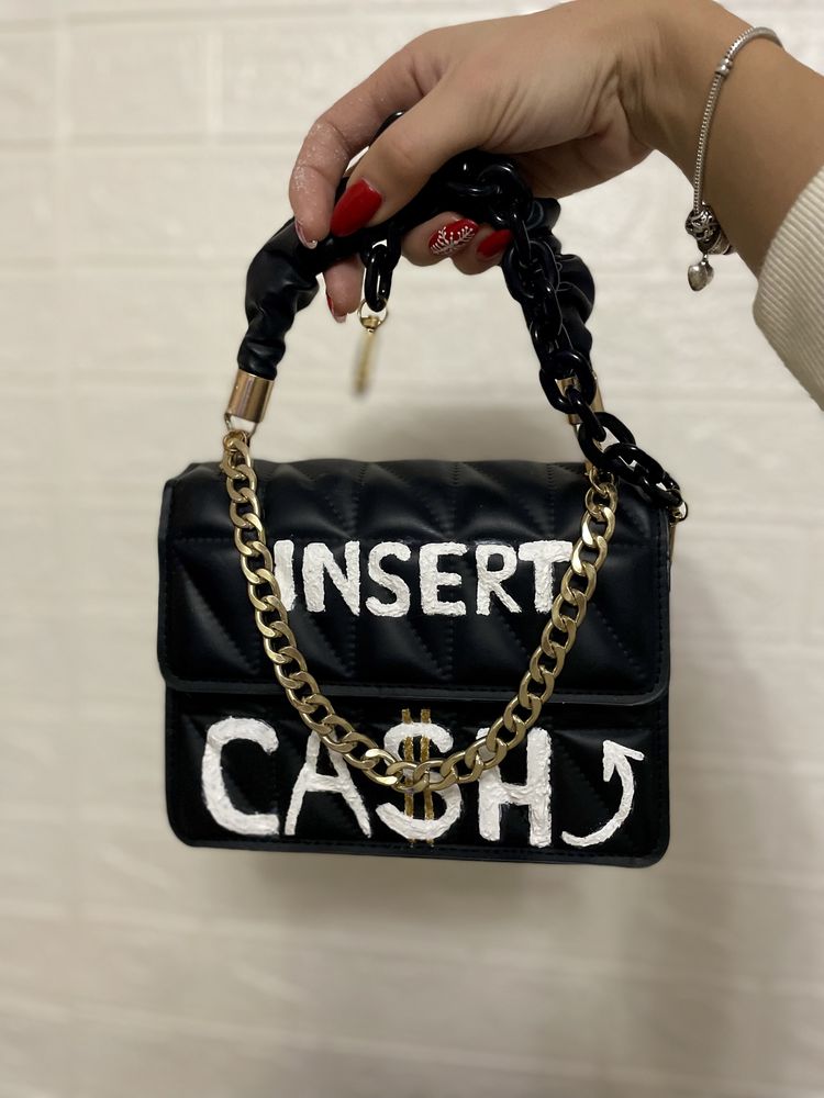 Handcrafted Дамска чанта Insert Cash
