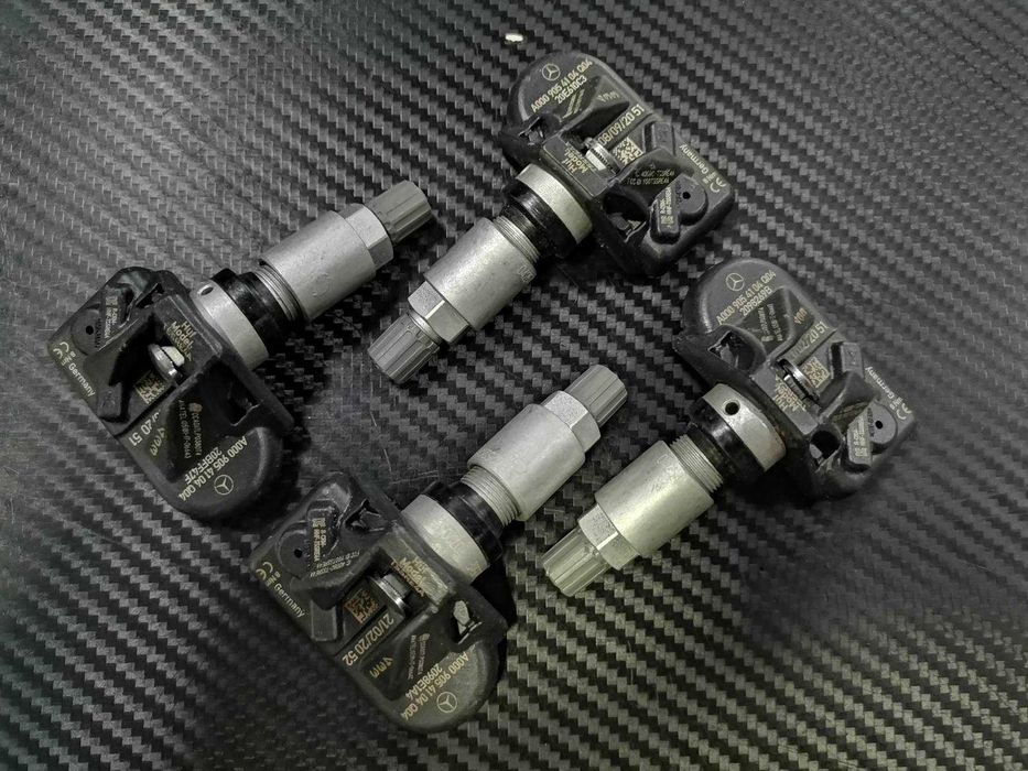 4бр Нови A000/9054104 OE Датчик налягане гумите Mercedes W167 W213 223