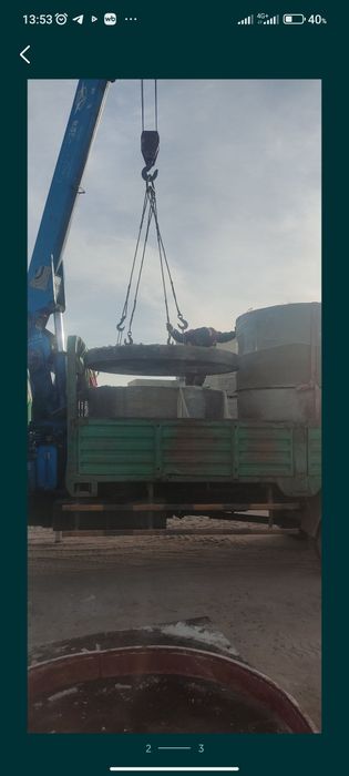 Кольцо для септика и колодца бетонные