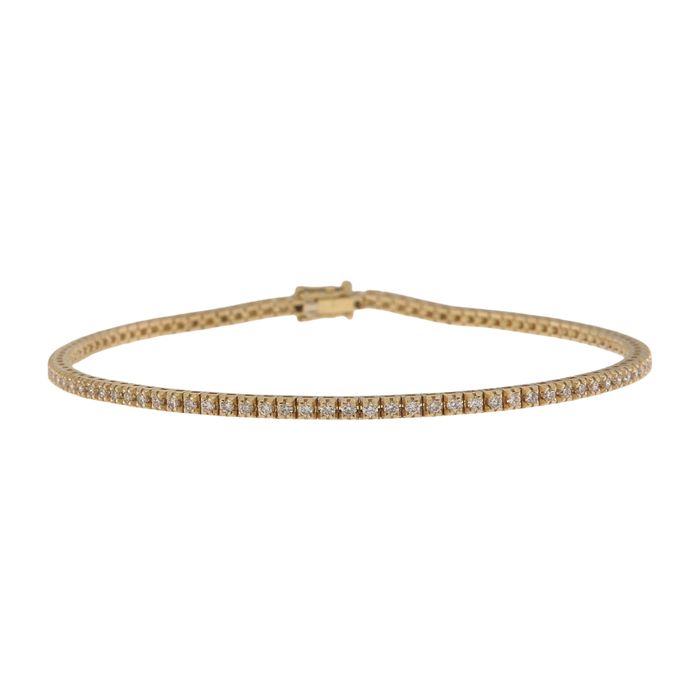 Bratari Diamante aur 18k Alb,Galben,Roz