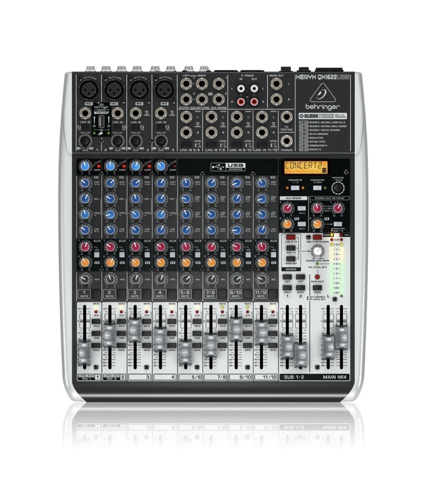 Микшерный пульт BEHRINGER Xenyx QX1622USB