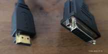 Кабель переходник HDMI на DVI
