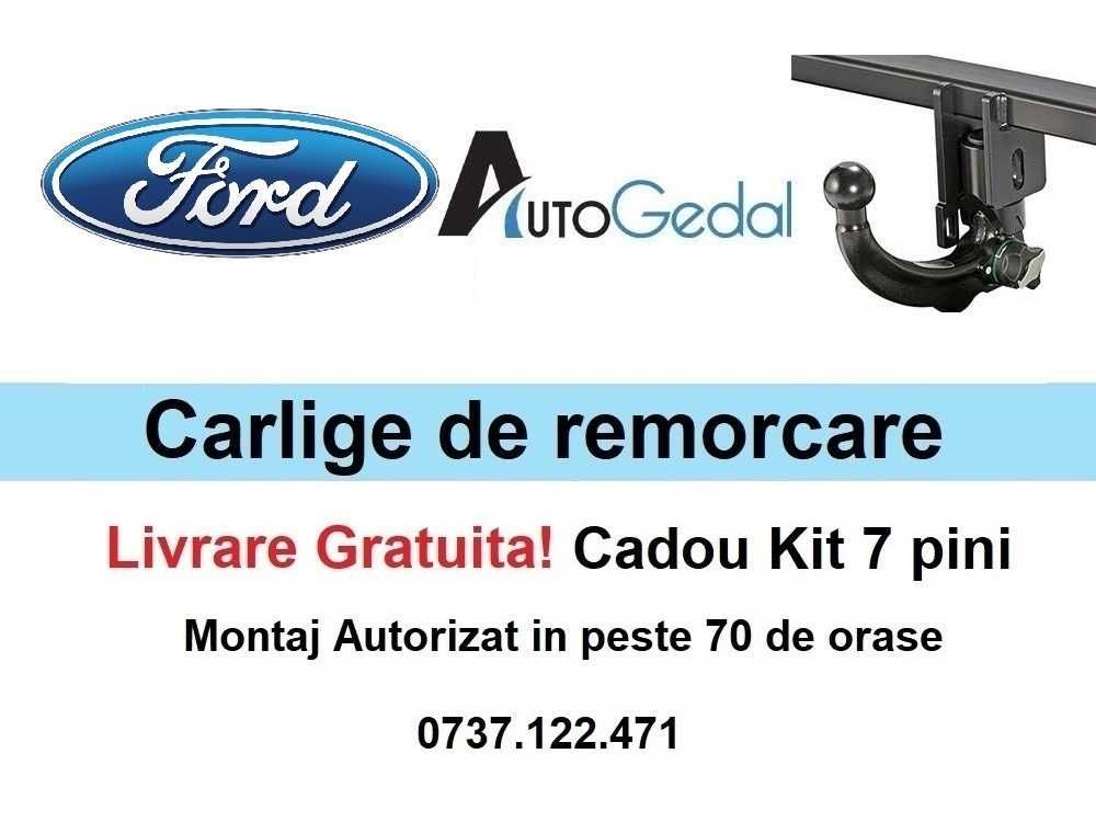 Carlig Remorcare Ford Transit Duba 2000-2013 - Omologat RAR si EU