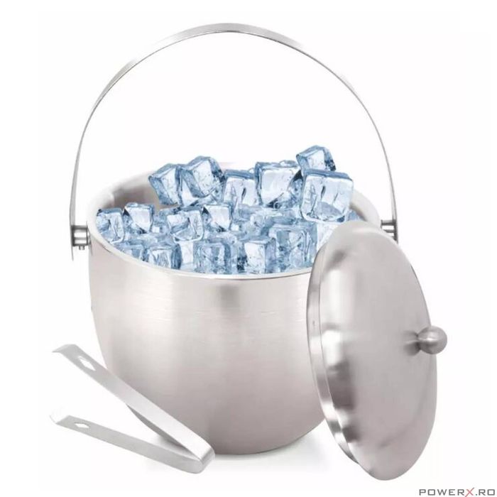 Frapiera pentru gheata, din inox, capacitate 1.75 L, Kinghoff