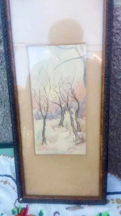 Lot vintage de 8 picturi 5