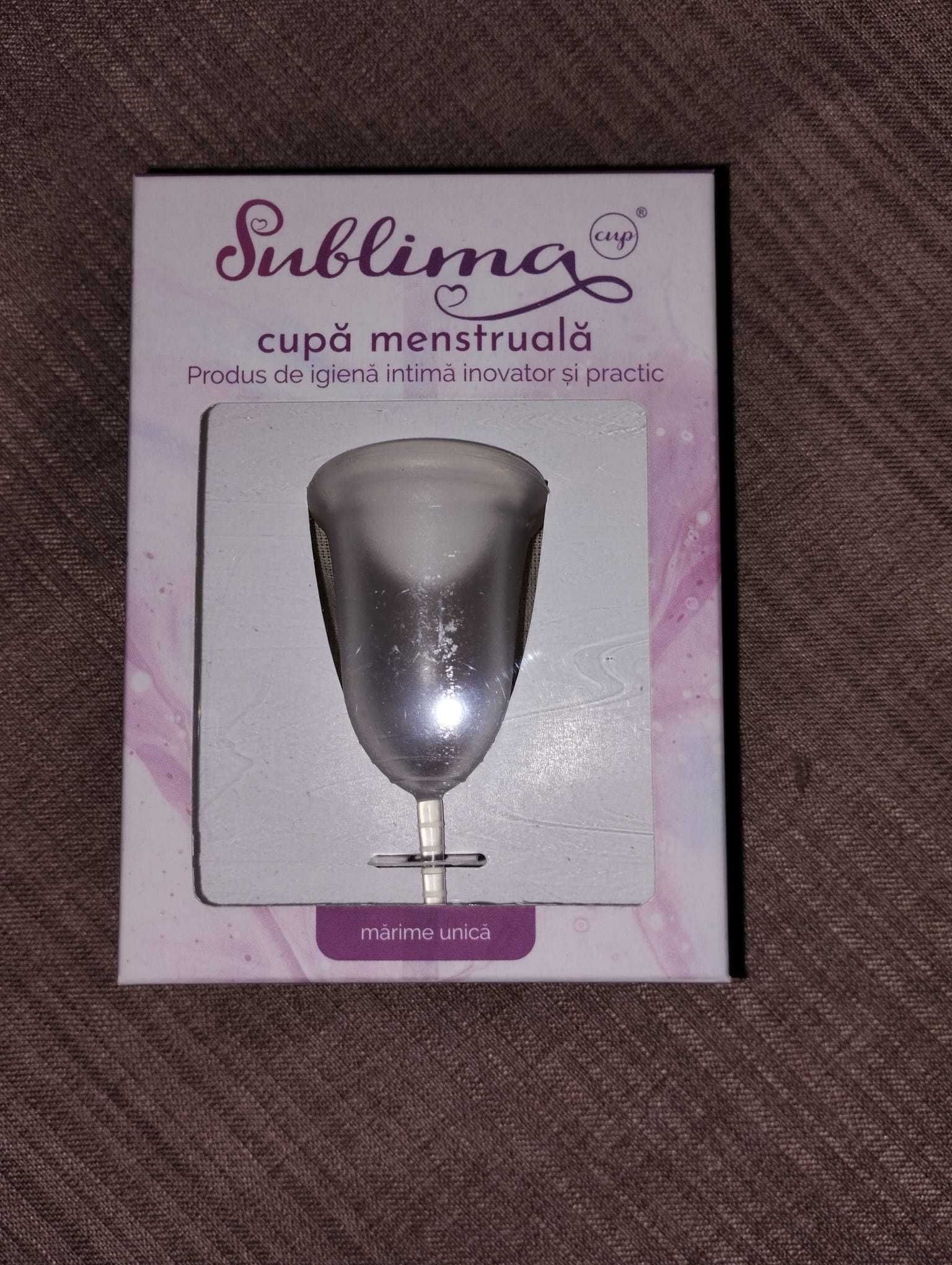Cupa menstruala Sublima cup
