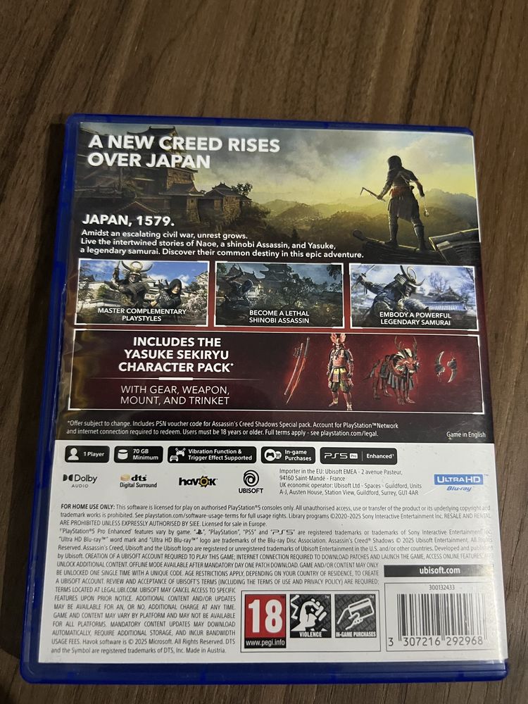 ‼️Assassin's Creed Shadows PS5‼️