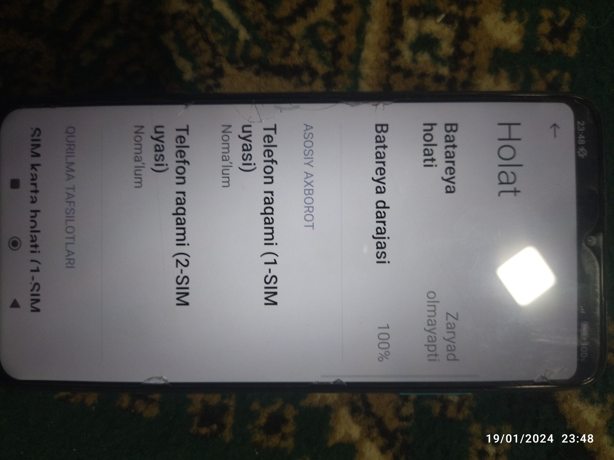 Xiomi Redmi Not 9T