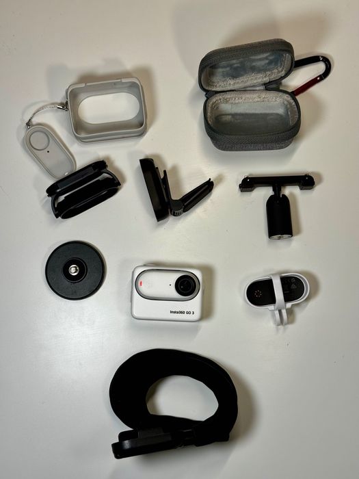 Insta360 GO 3 Action Cam. Set Filtre ND, Husa, Accesorii Full.