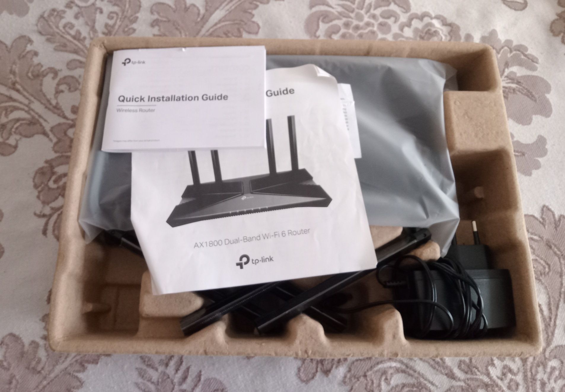Роутер ax1800 dual band wi-fi 6