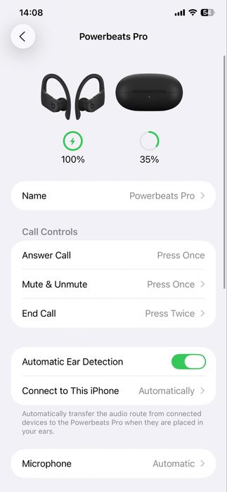 Powerbeats Pro – безжични слушалки