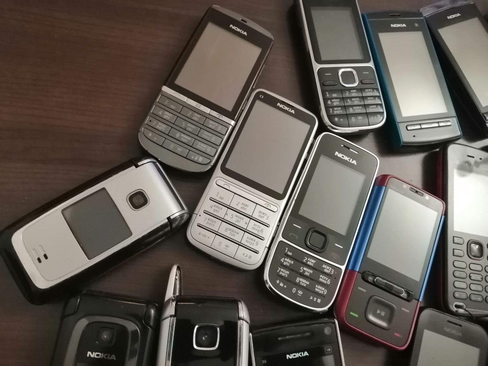 Nokia C2, C3, asha 300, 306,2700,C6,X6,6125,206,222,6234,5610d,