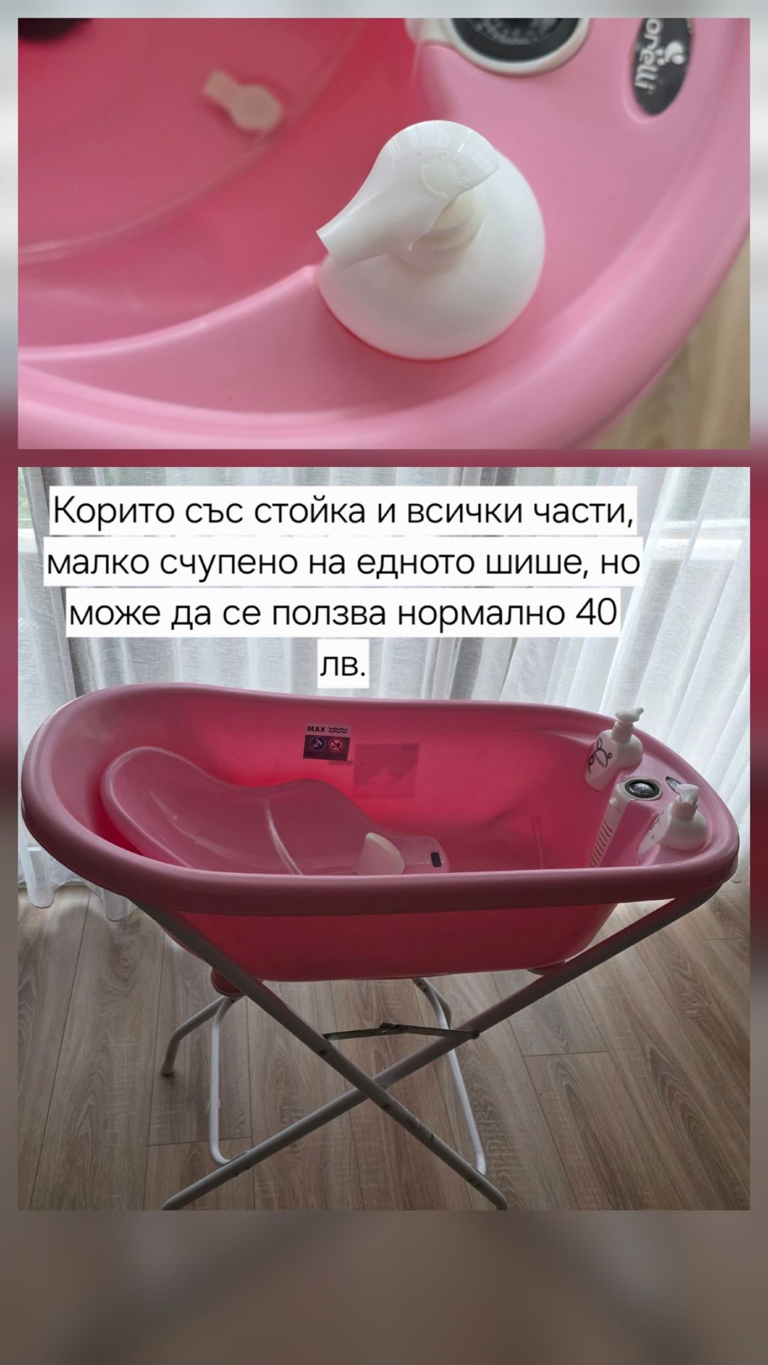 Лорели Ваничка със стойка