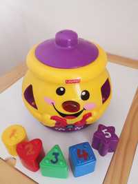 FisherPrice Cookie Shape Jar- engleza/maghiara