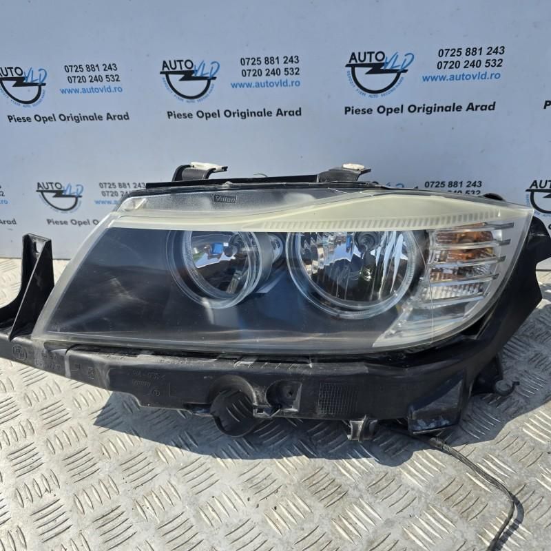 Far stanga fundal negru halogen BMW Seria 3 LCI E90