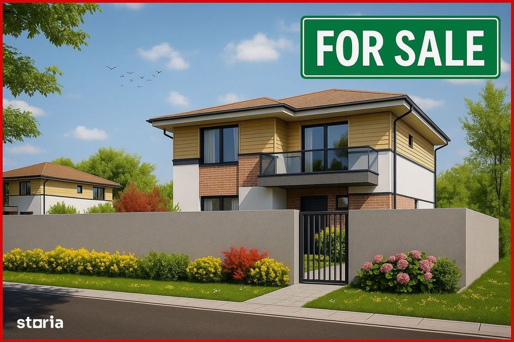 |Acasă începe aici |4 camere| Case individuale în Dragomirești Deal|