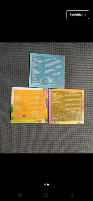 3 CD-uri cu jocuri educative pt. clasa pregatitoare