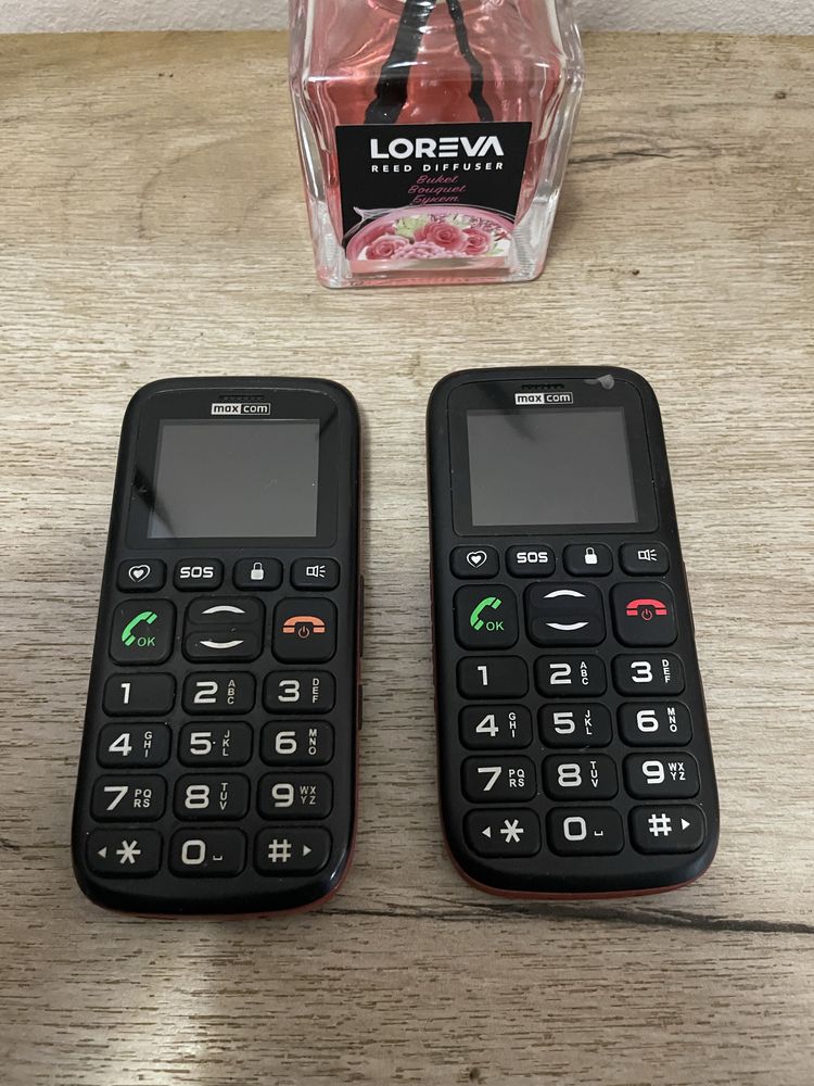 Telefon Mobil pentru Seniori MaxCom MM428 BB Dual Sim Negru