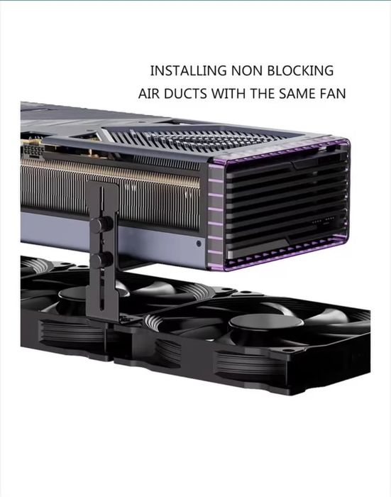 Suport reglabil din aliaj aluminiu pentru GPU