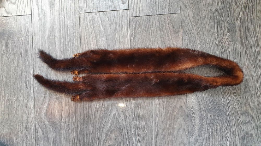 Guler din blană de nurca deosebit